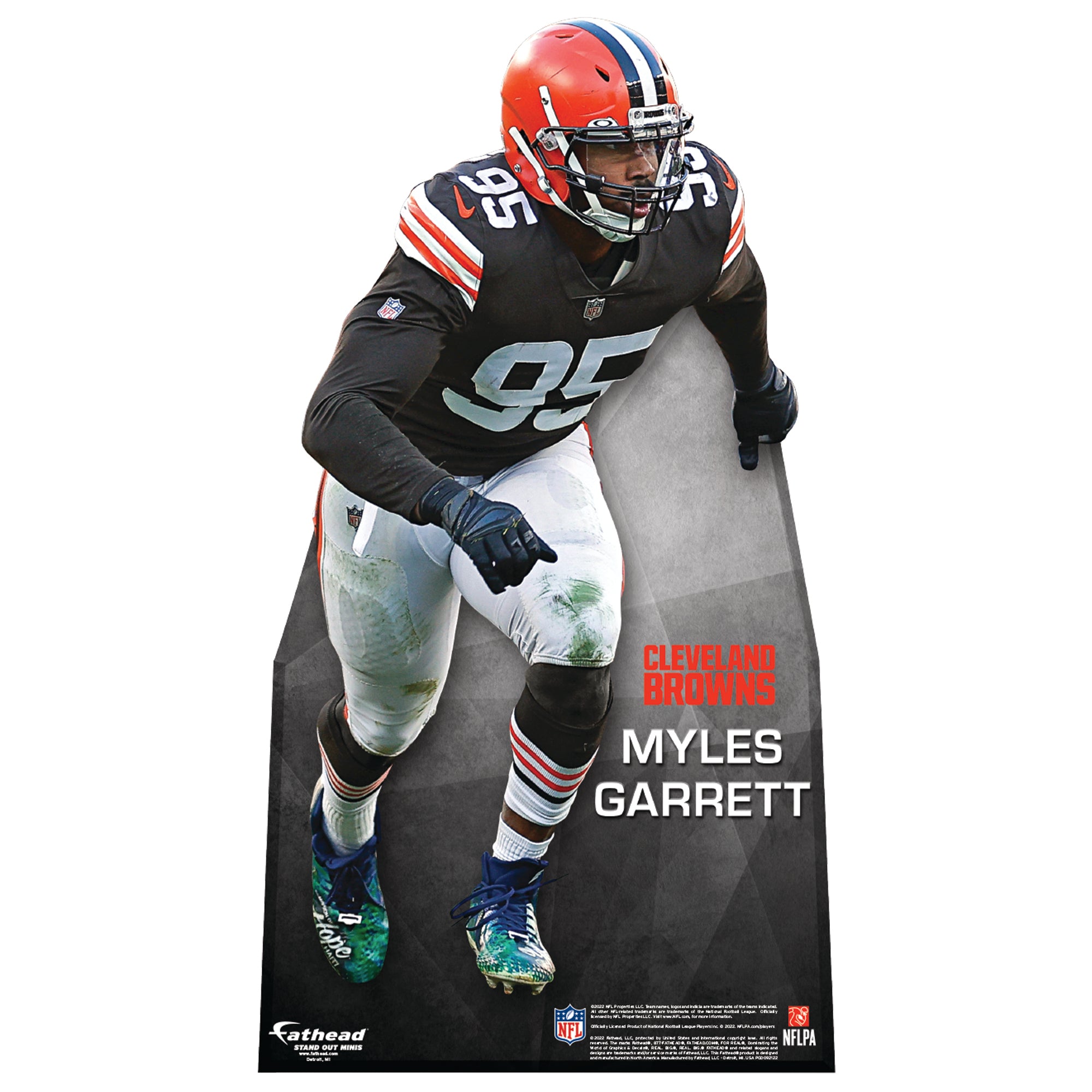 Cleveland Browns: Myles Garrett 2022 - Officially Licensed NFL Removab –  Fathead