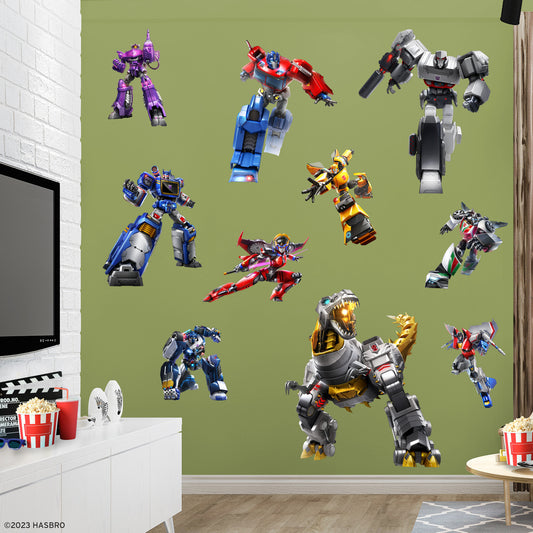 Transformers: Characters Collection - Officially Licensed Hasbro Removable Adhesive Decal