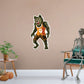 Halloween:  Green Werewolf Icon        -   Removable     Adhesive Decal