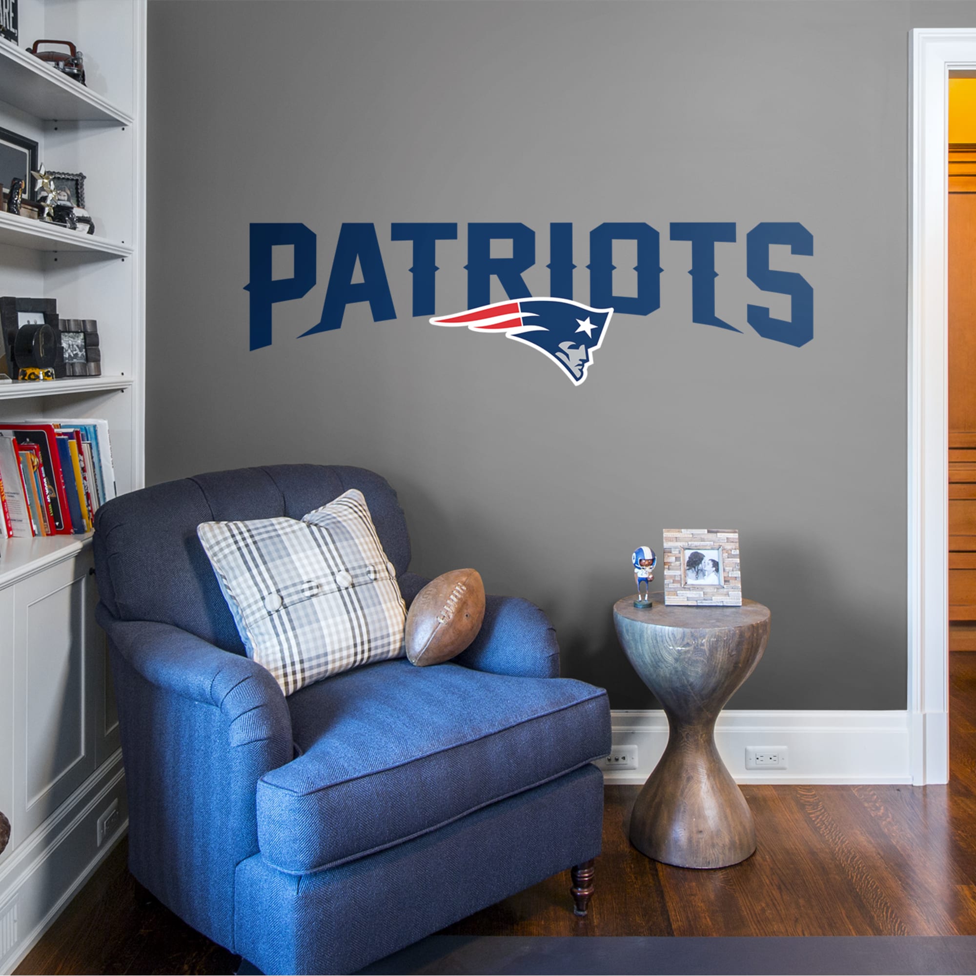 New England Patriots Large window Decal