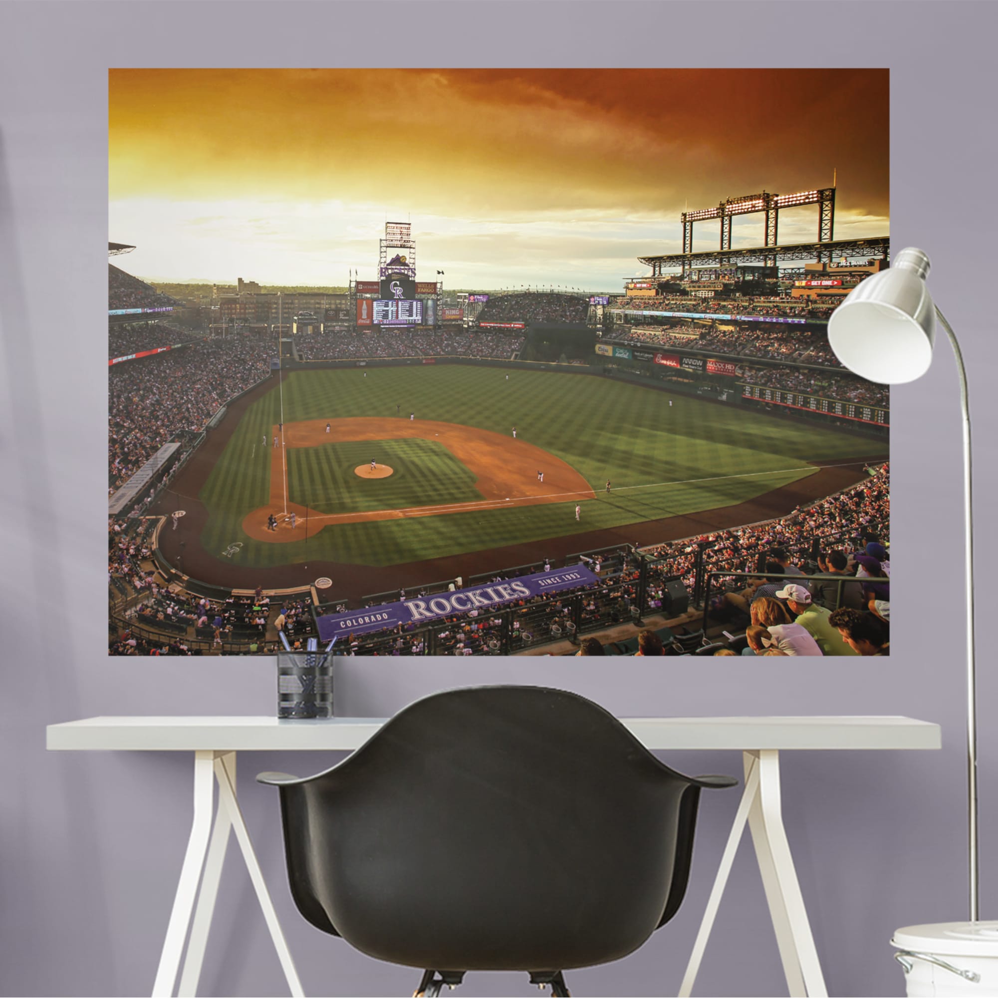 Colorado Rockies Jersey Poster Print Personalized Any NAME 