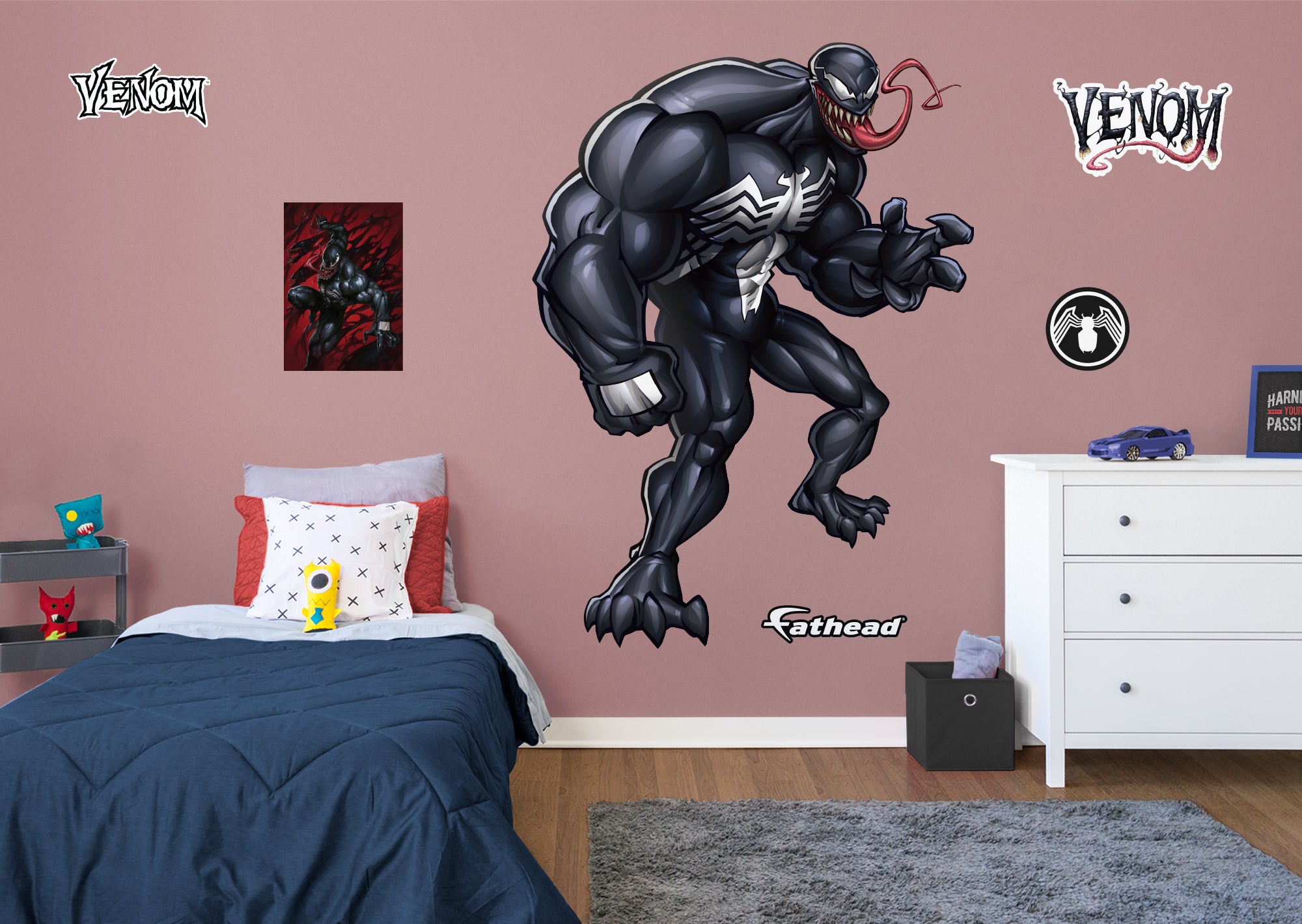  Venom Wall Art Sticker for Boys Room/Venom Wall Decals