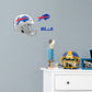 Buffalo Bills: Helmet - Officially Licensed NFL Removable Adhesive Decal