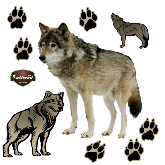Wolf - Removable Vinyl Decal