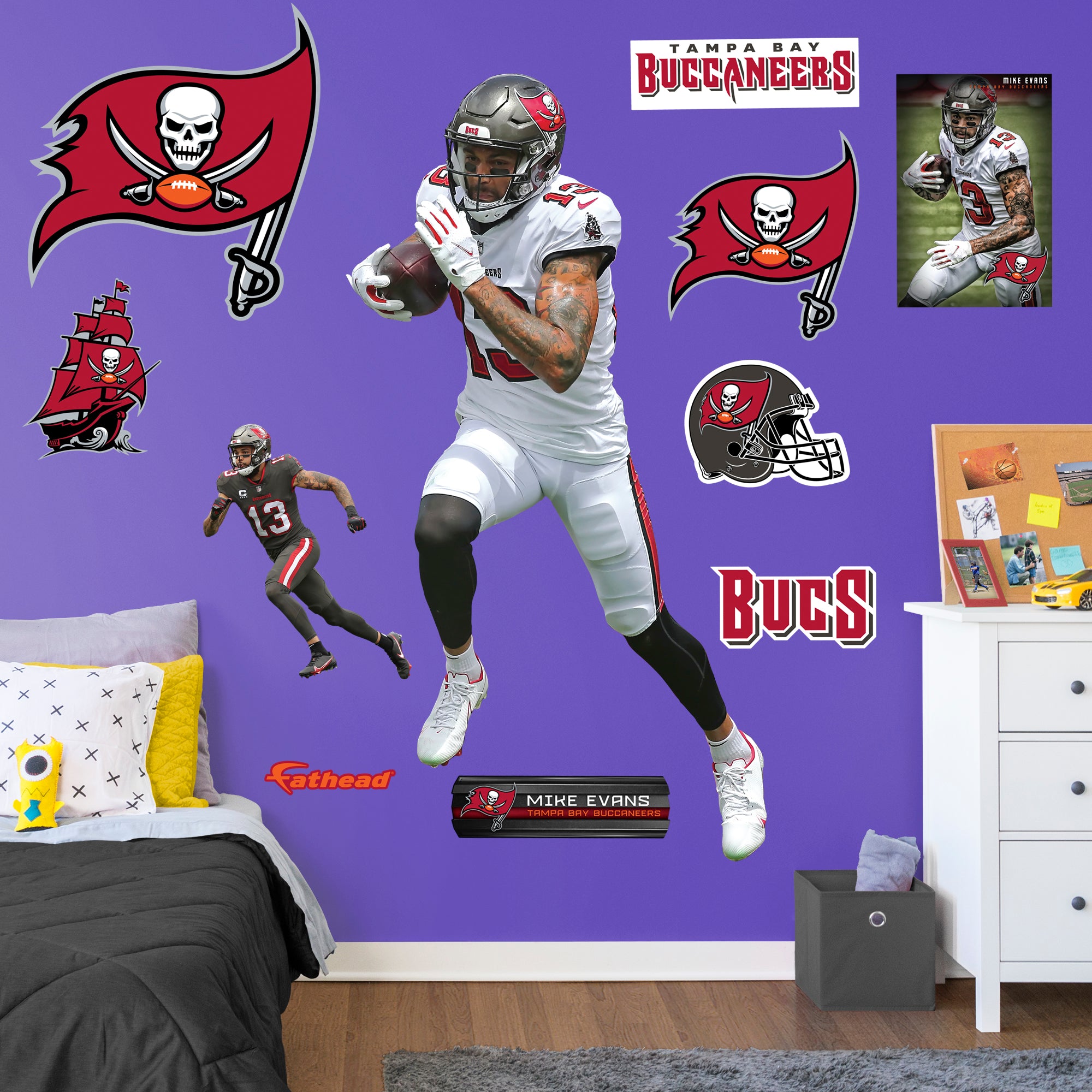 Tampa Bay Buccaneers Decal Sticker from Flags Unlimited