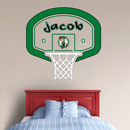 Boston Celtics: Personalized Name - Officially Licensed NBA Transfer Decal