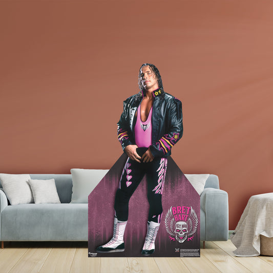 Bret Hitman Hart Foam Core Cutout - Officially Licensed WWE Stand Out