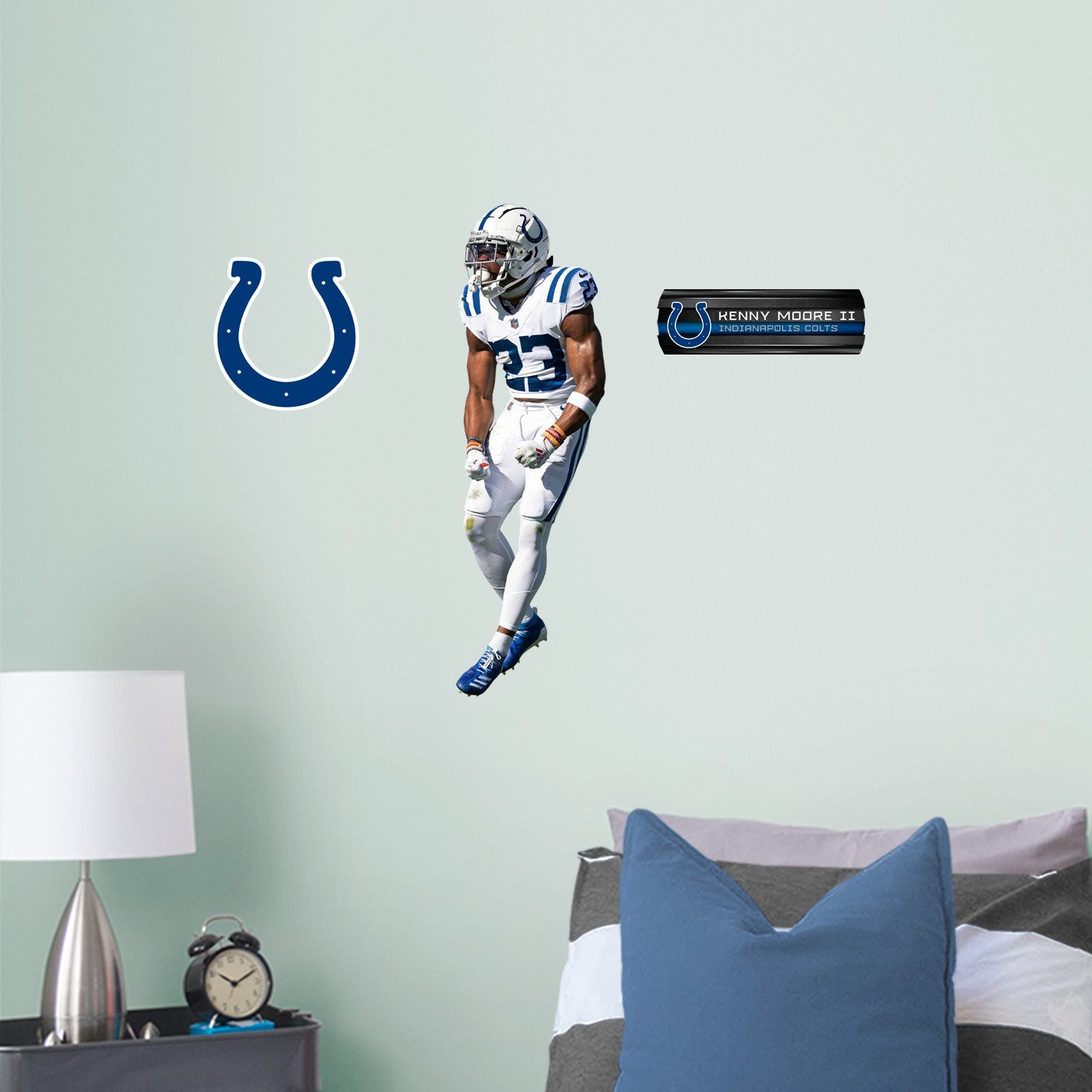 Indianapolis Colts: Kenny Moore II - Officially Licensed NFL Removable Adhesive Decal