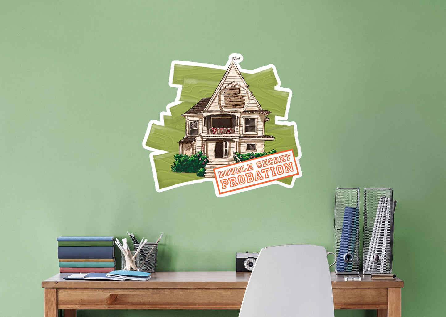 Animal House:  House Icon        - Officially Licensed NBC Universal Removable Wall   Adhesive Decal