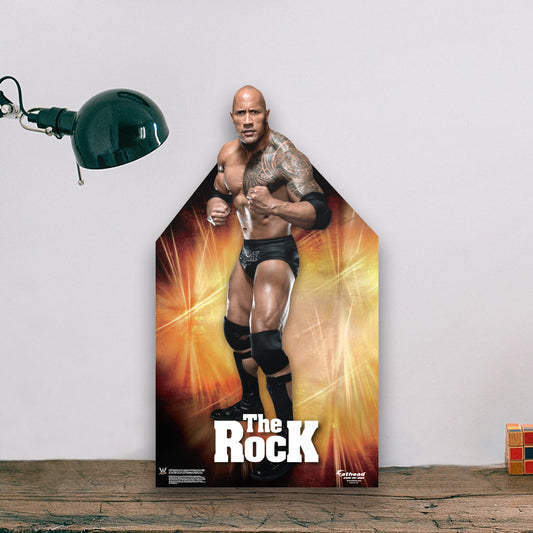 The Rock   Mini   Cardstock Cutout  - Officially Licensed WWE    Stand Out
