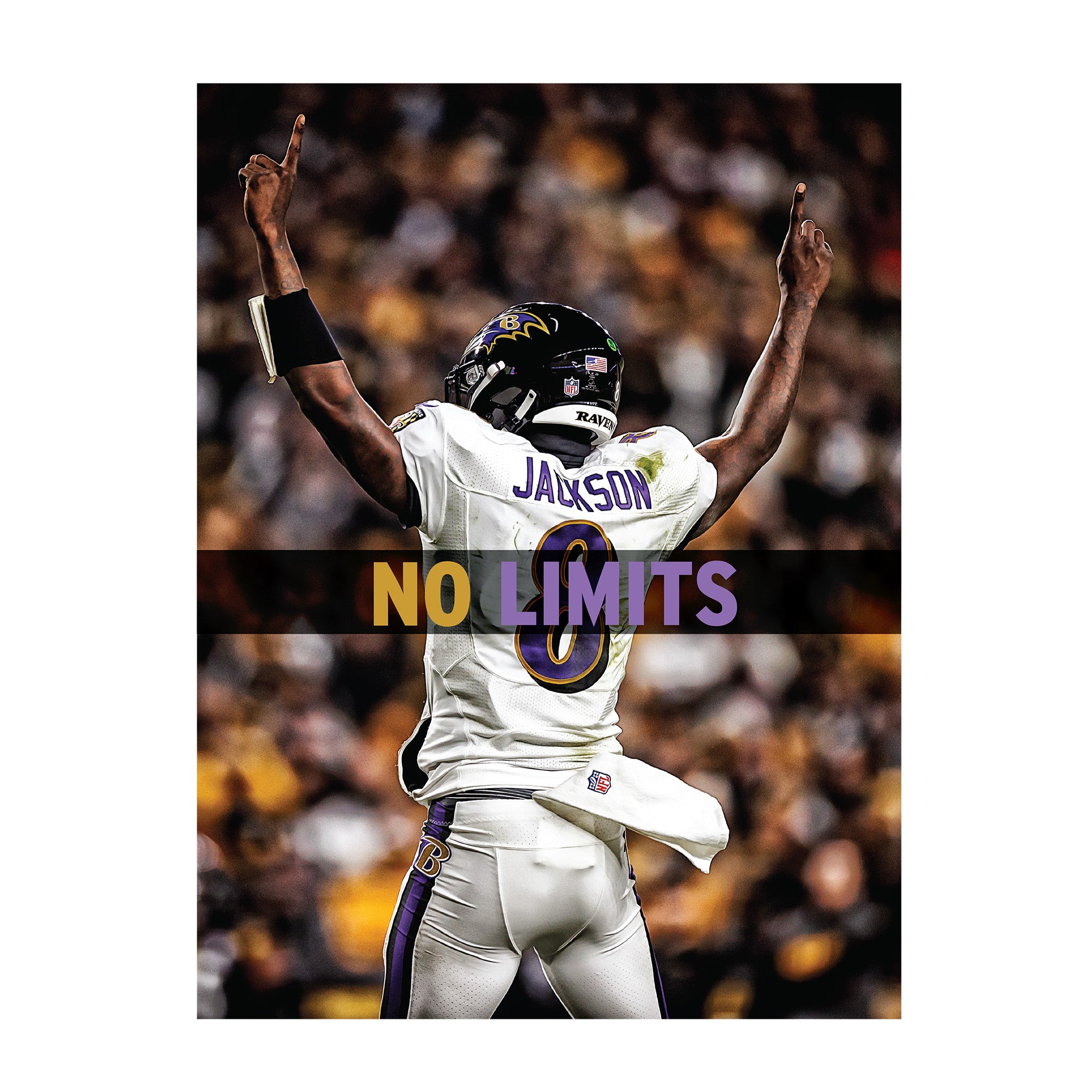 Baltimore Ravens: Lamar Jackson 2022 Inspirational Poster