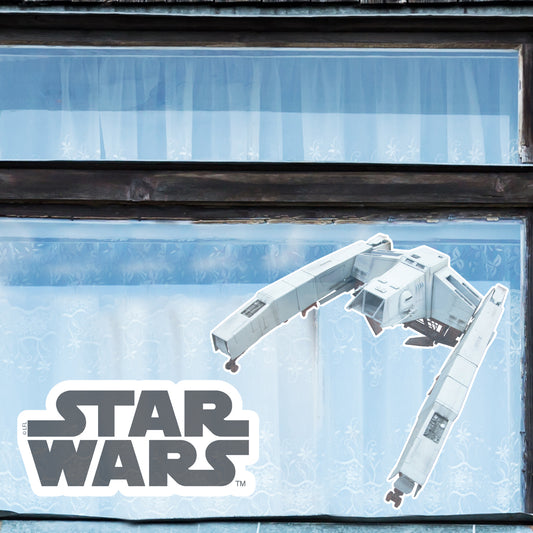 Star Wars: AT-Hauler Window Clings - Officially Licensed Disney Removable Window Static Decal