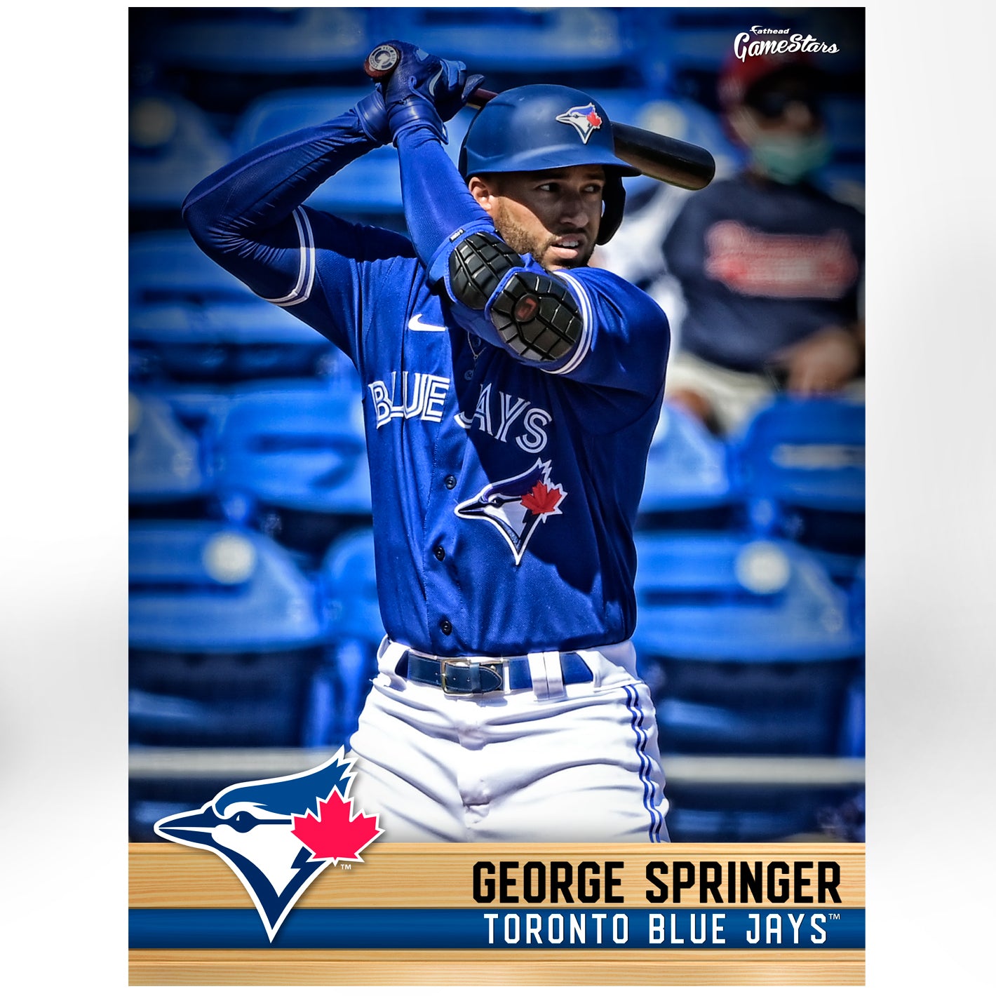Toronto Blue Jays: George Springer 2021 GameStar - Officially Licensed