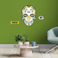 Green Bay Packers: Skull - Officially Licensed NFL Removable Adhesive Decal