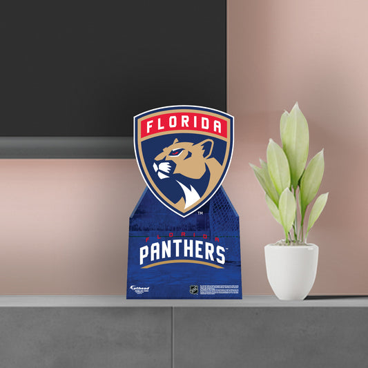 Florida Panthers:   Logo  Mini   Cardstock Cutout  - Officially Licensed NHL    Stand Out