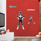 Power Rangers: Black Ranger RealBig - Officially Licensed Hasbro Removable Adhesive Decal
