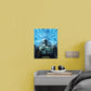 The Mandalorian: The Mandalorian & The Child Starfighter Poster - Officially Licensed Star Wars Removable Adhesive Decal
