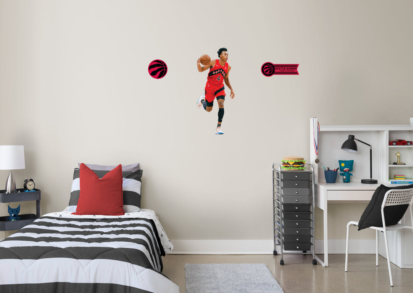 Toronto Raptors: Scottie Barnes - Officially Licensed NBA Removable Adhesive Decal