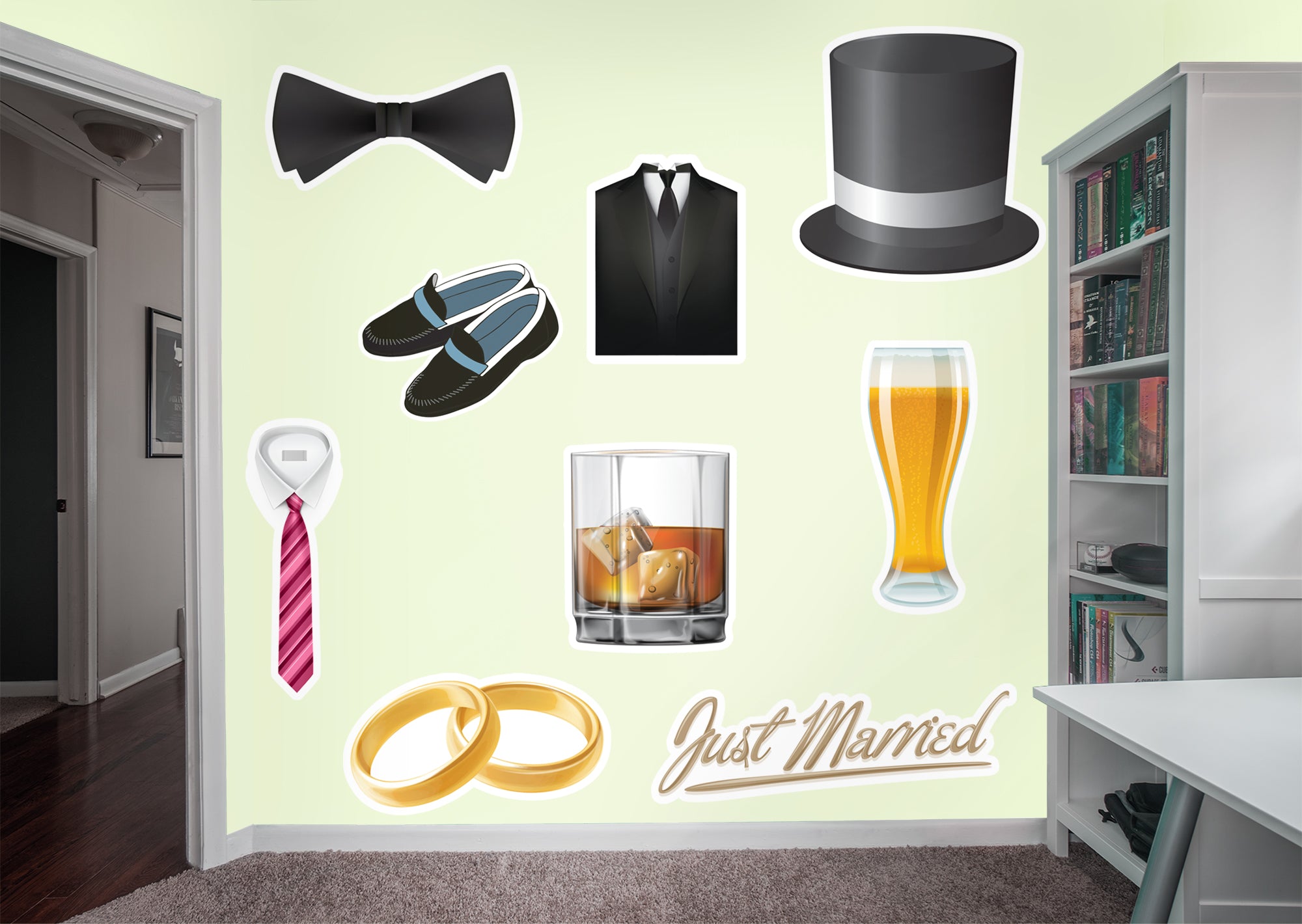 Wedding Collections 1 Removable Wall Adhesive Decal