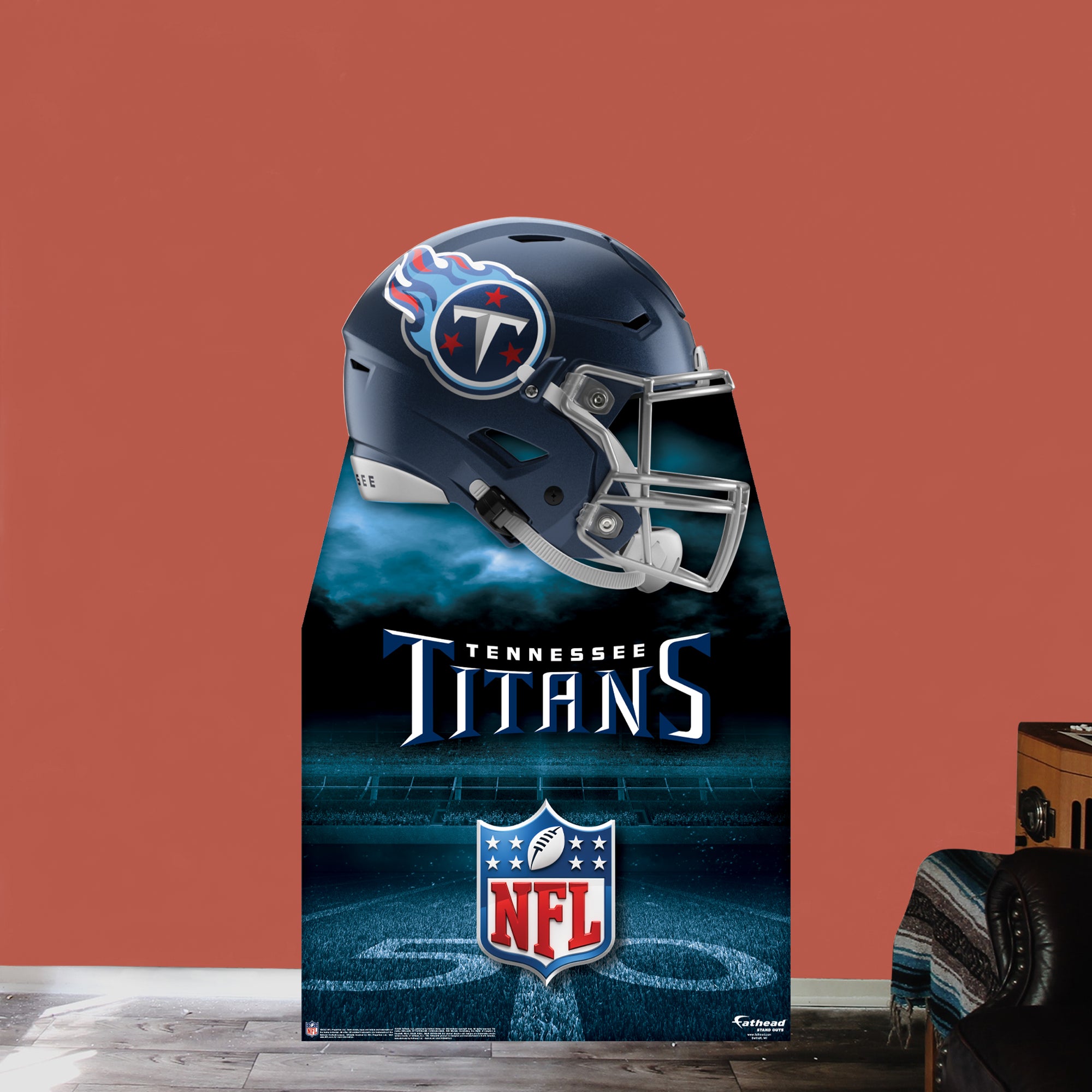 BEST SELLER Tennessee Titans Custom Name Halloween Flag