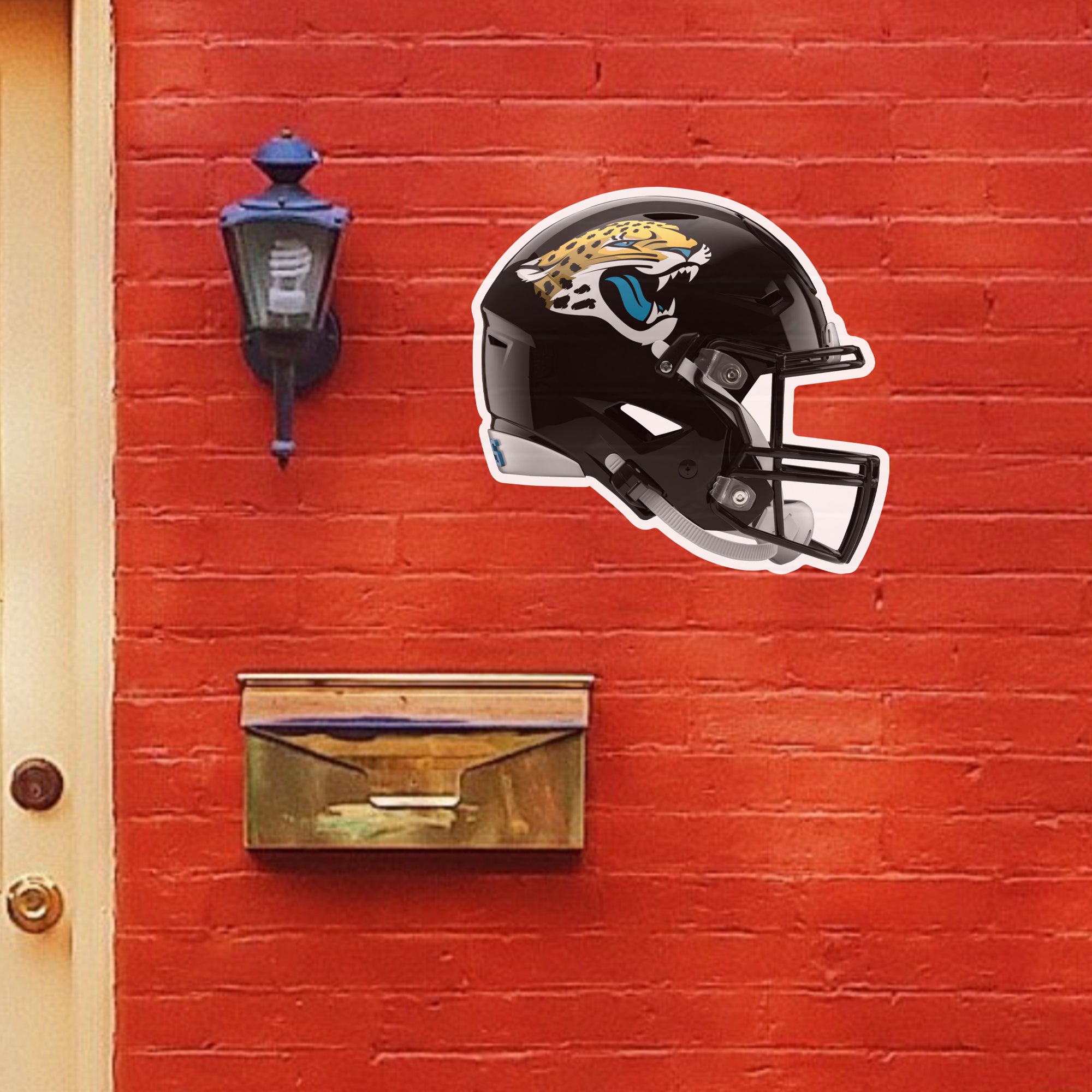 Jacksonville Jaguars: 2022 Outdoor Helmet - Officially Licensed NFL Ou –  Fathead