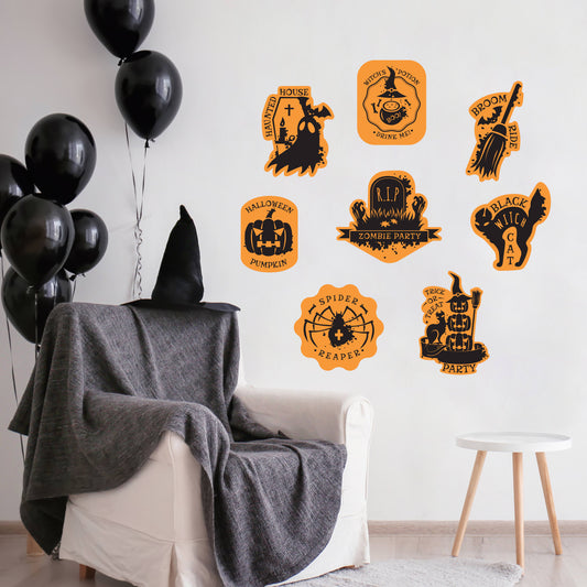 Halloween: D����cor Sign Collection - Removable Vinyl Decal
