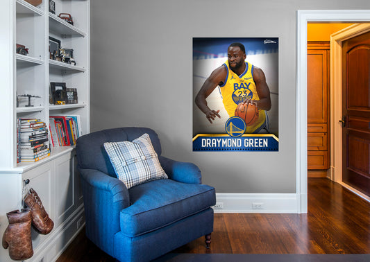 Golden State Warriors Draymond Green  GameStar        - Officially Licensed NBA Removable Wall   Adhesive Decal