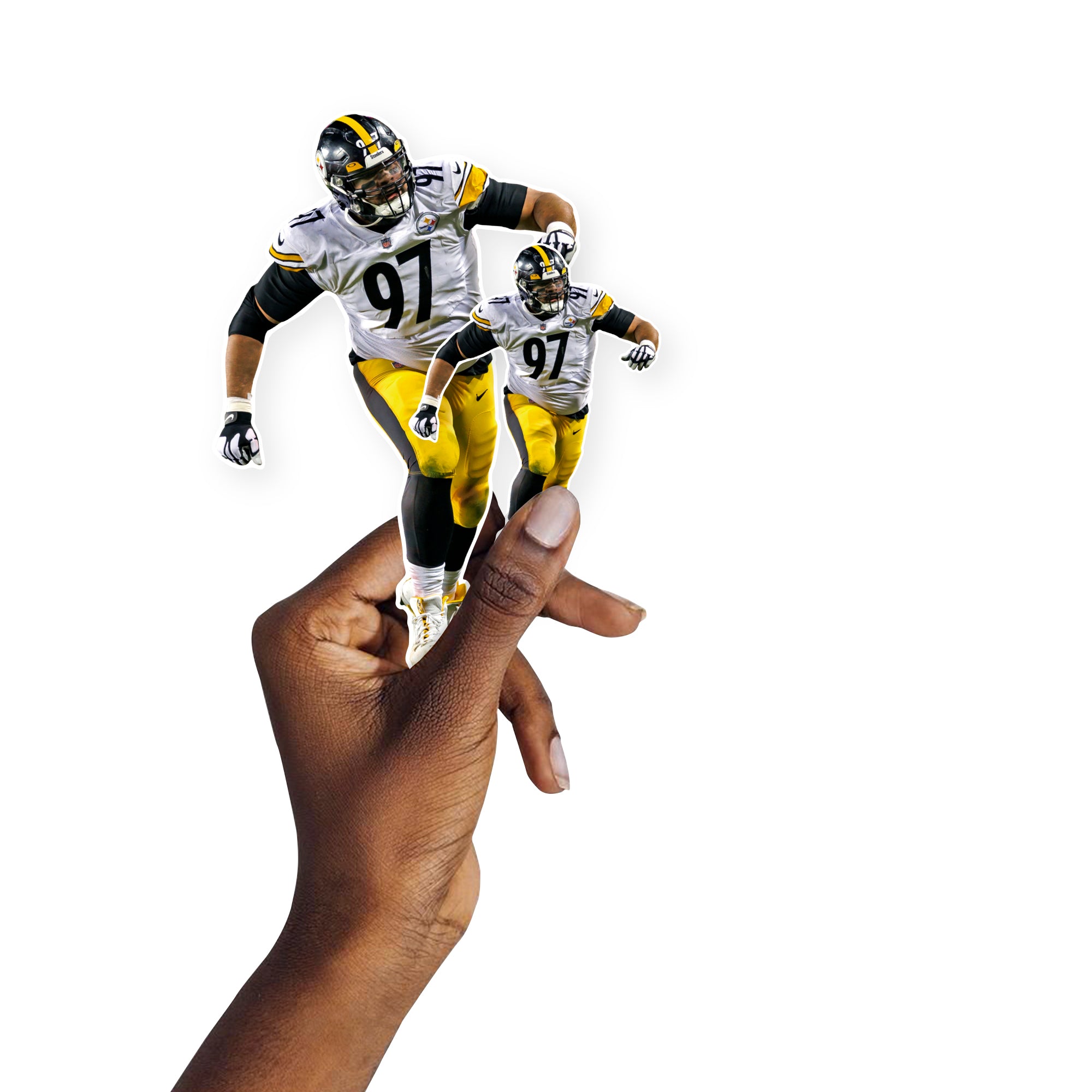 Pittsburgh Steelers: Cameron Heyward 2022 Mini Cardstock Cutout