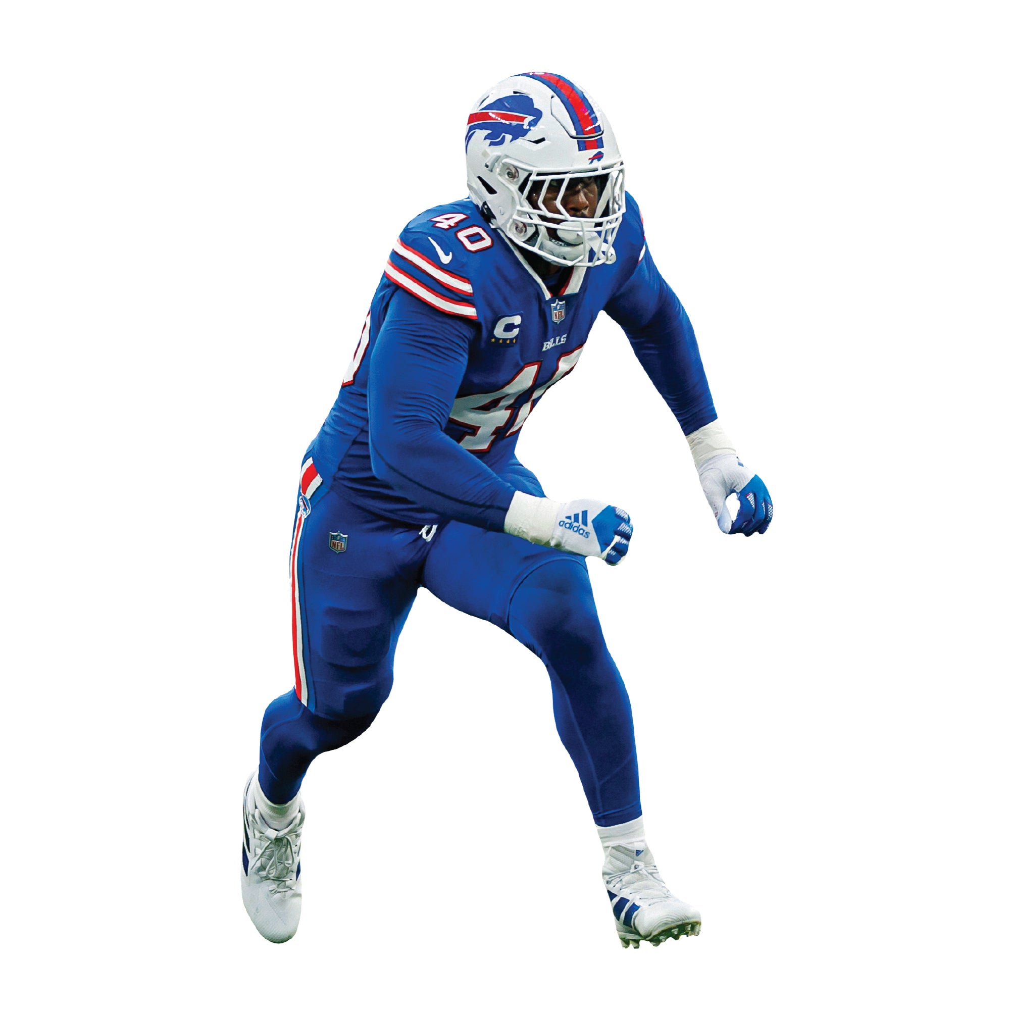 Buffalo Bills: Von Miller 2022 Life-Size Foam Core Cutout