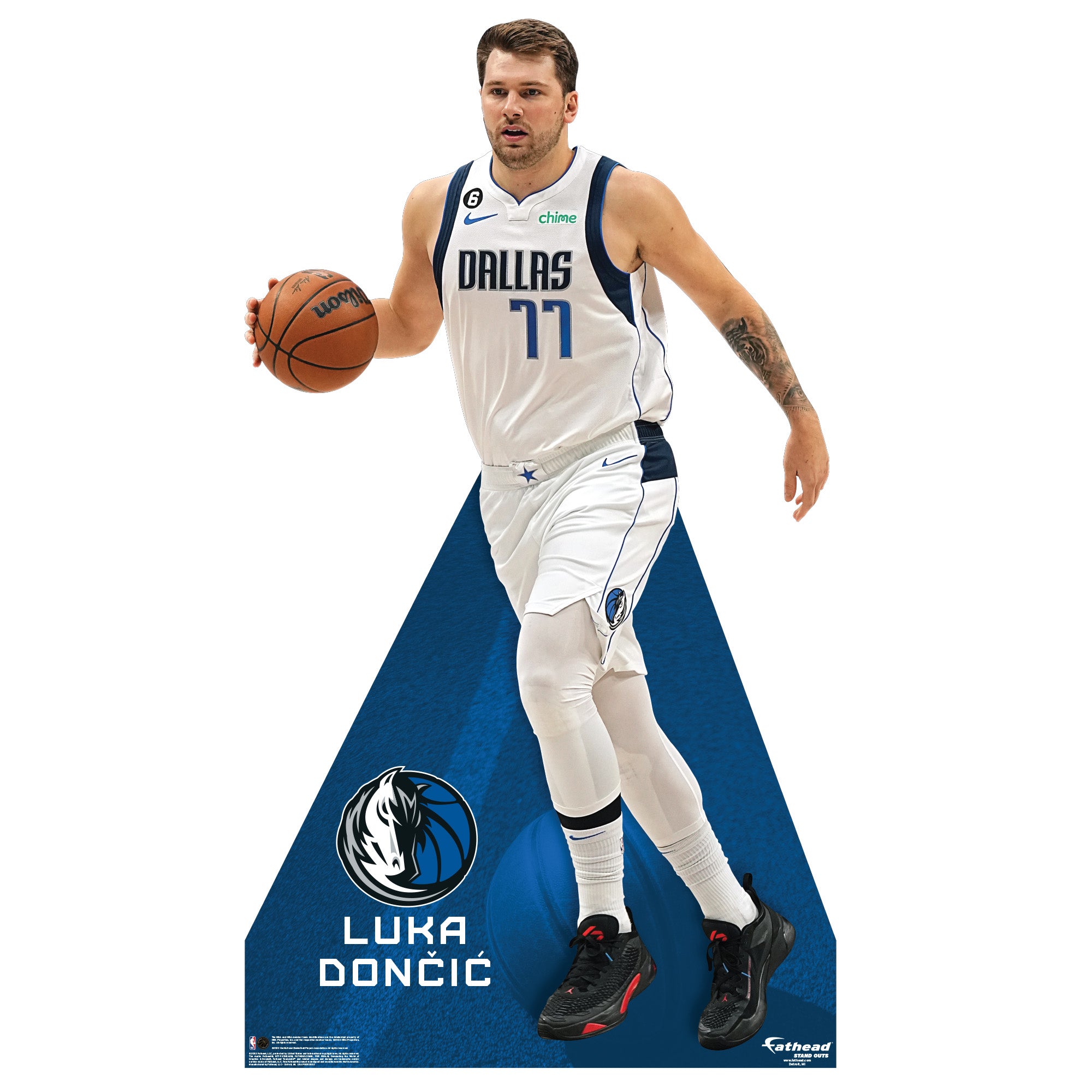 Dallas Mavericks: Luka Dončić 2022 City Jersey - Officially Licensed N –  Fathead