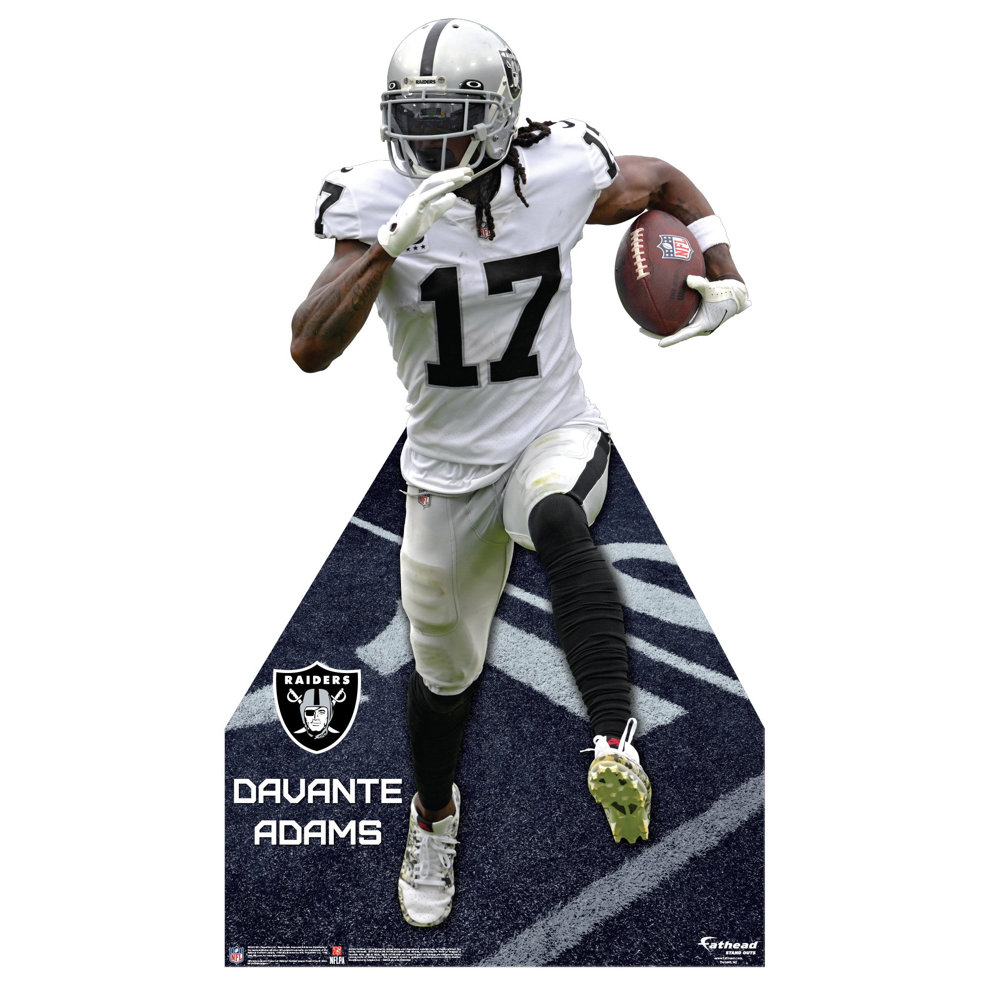 Lids Davante Adams Las Vegas Raiders WinCraft 2.5'' x 3.5'' Player