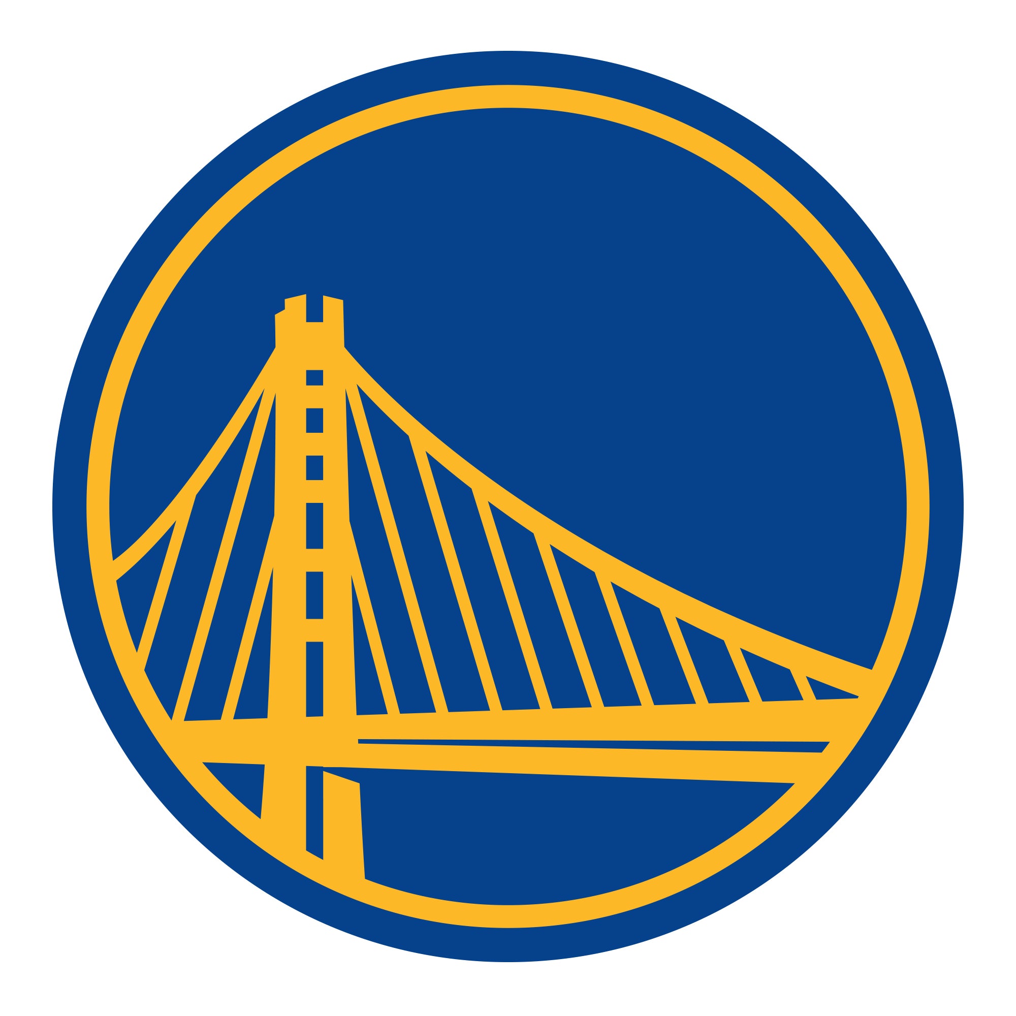 Golden State Warriors NBA Big Logo Gaiter Scarf
