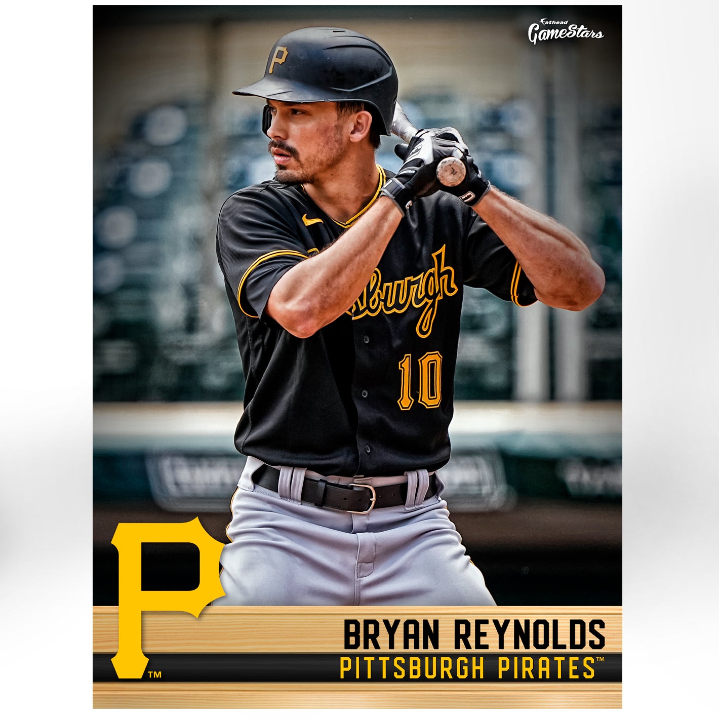 Pittsburgh Pirates: Bryan Reynolds 2021 GameStar - Officially Licensed