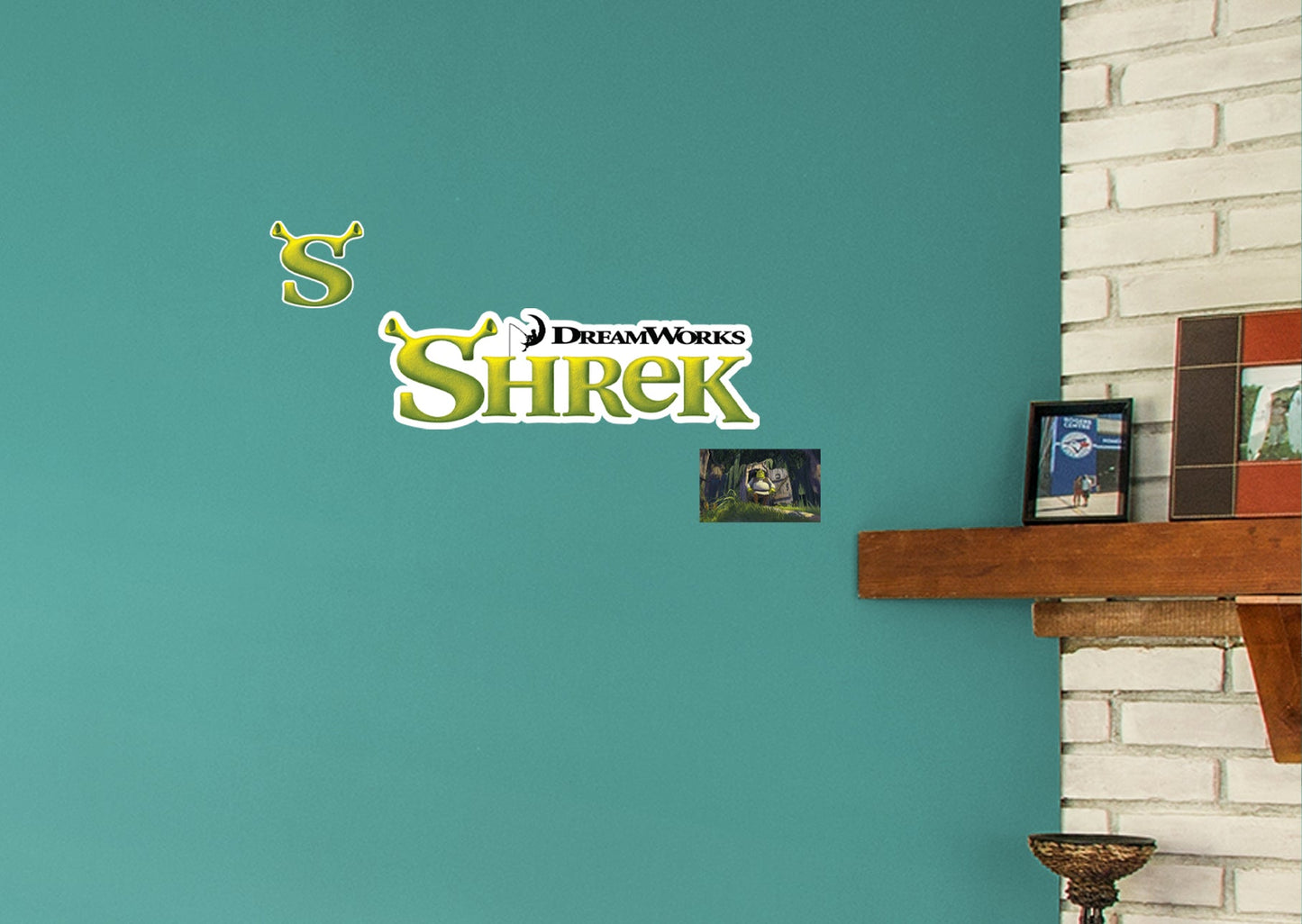 Shrek: Logo RealBig - Officially Licensed NBC Universal Removable Adhesive Decal