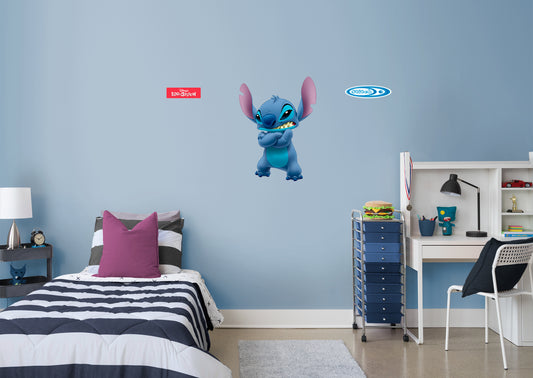 Lilo & Stitch: Stitch RealBig - Officially Licensed Disney Removable Adhesive Decal