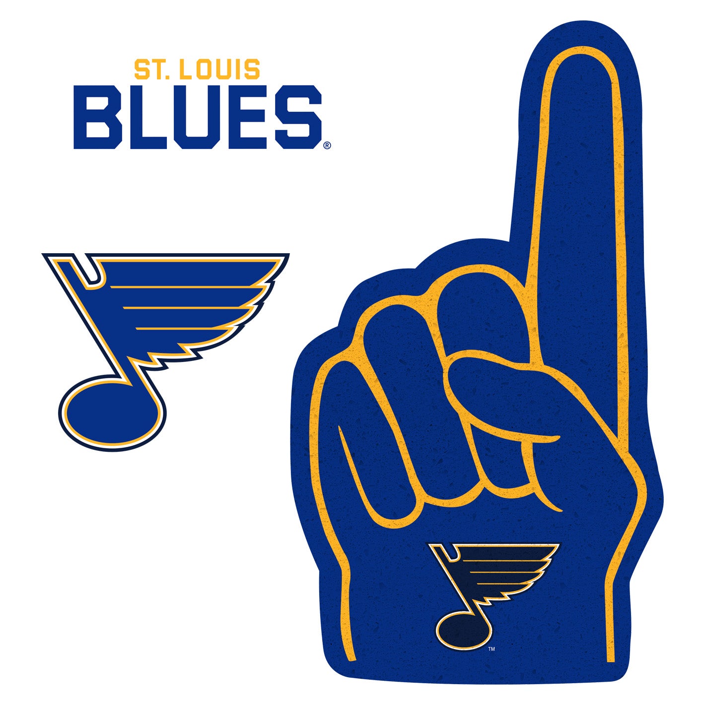 St Louis Blues Hockey Stick Toy