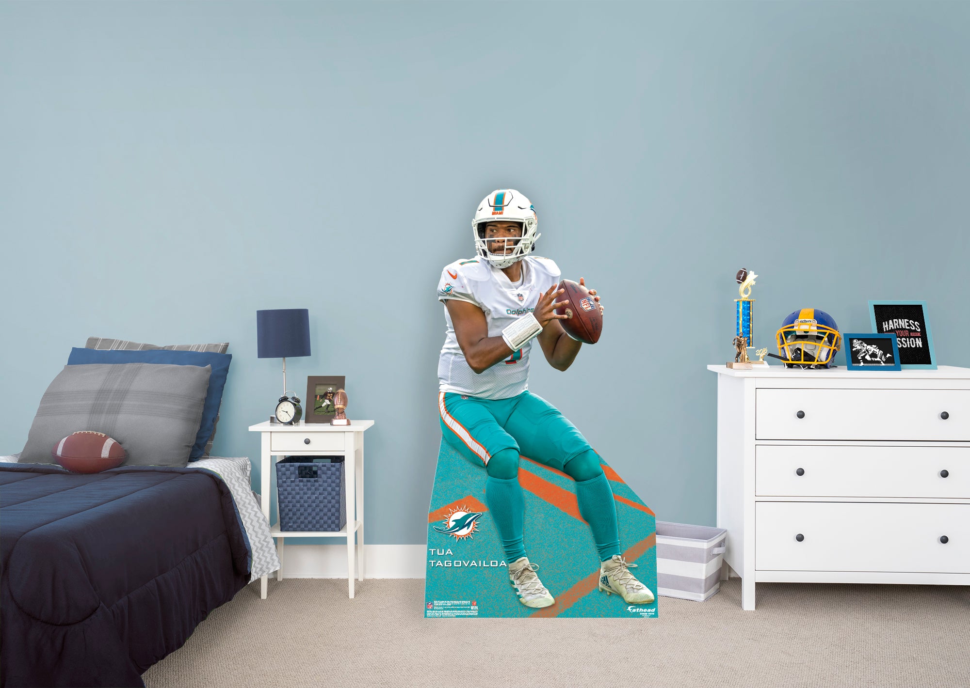 Miami Dolphins Hollow Tank Top And Leggings - TAGOTEE