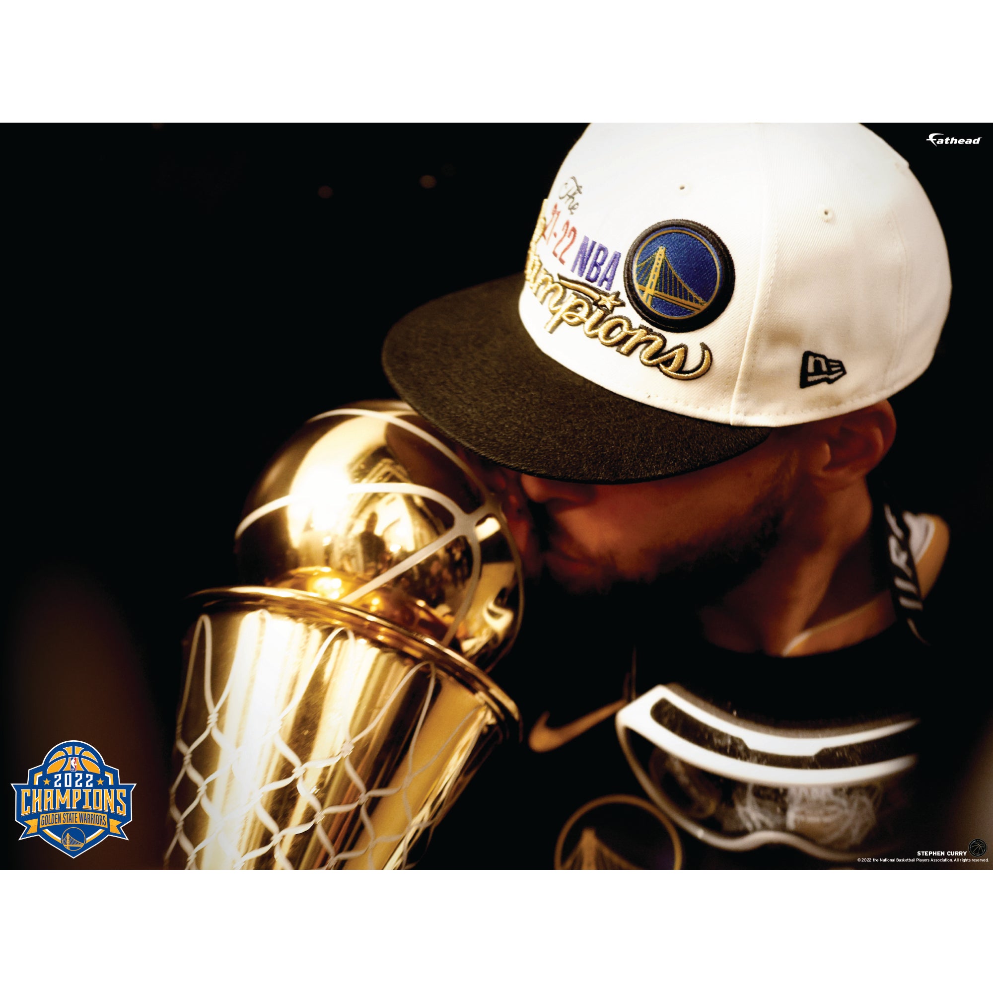 Golden State Warriors: 2022 Champions Outdoor Logo - Officially Licens –  Fathead