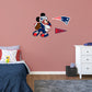 New England Patriots: Mickey Mouse - Officially Licensed NFL Removable Adhesive Decal