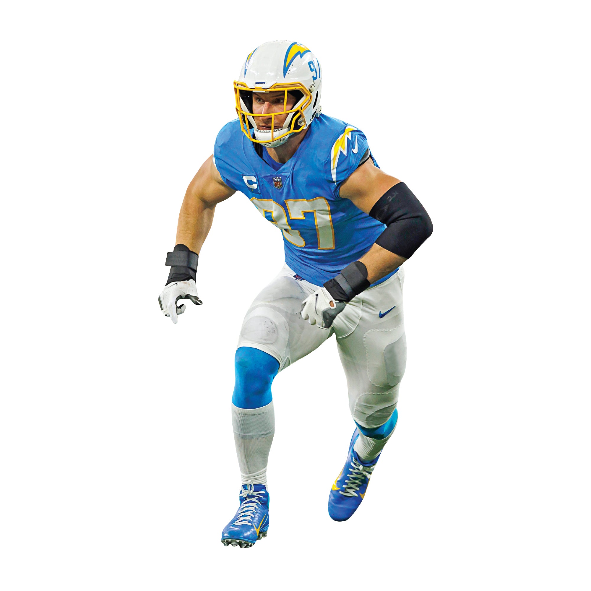 Los Angeles Chargers: Joey Bosa 2022 - Officially Licensed NFL Outdoor
