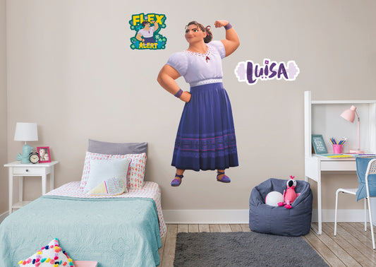 Encanto: Luisa RealBig - Officially Licensed Disney Removable Adhesive Decal