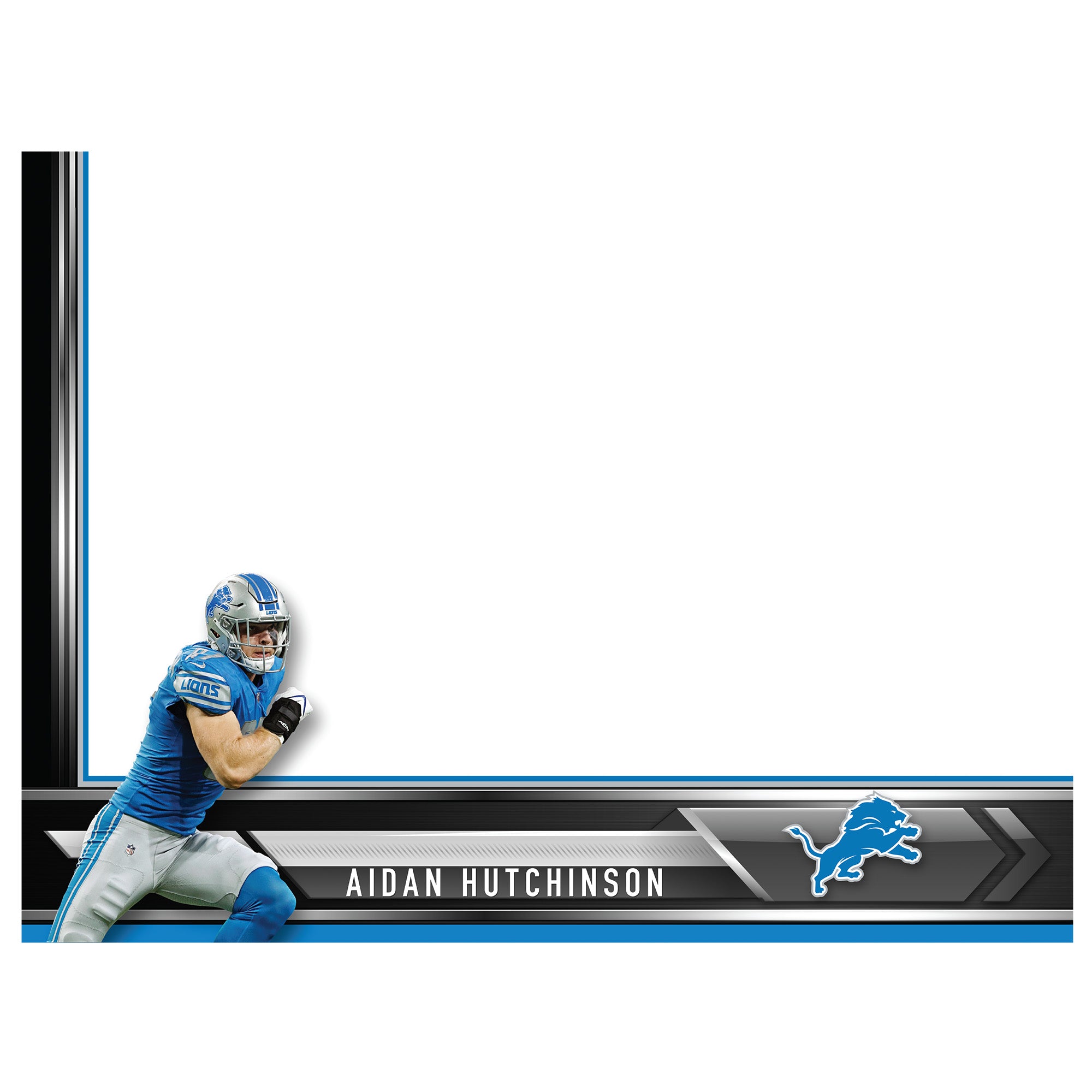 Detroit Lions: Aidan Hutchinson 2022 - Officially Licensed NFL Removab –  Fathead
