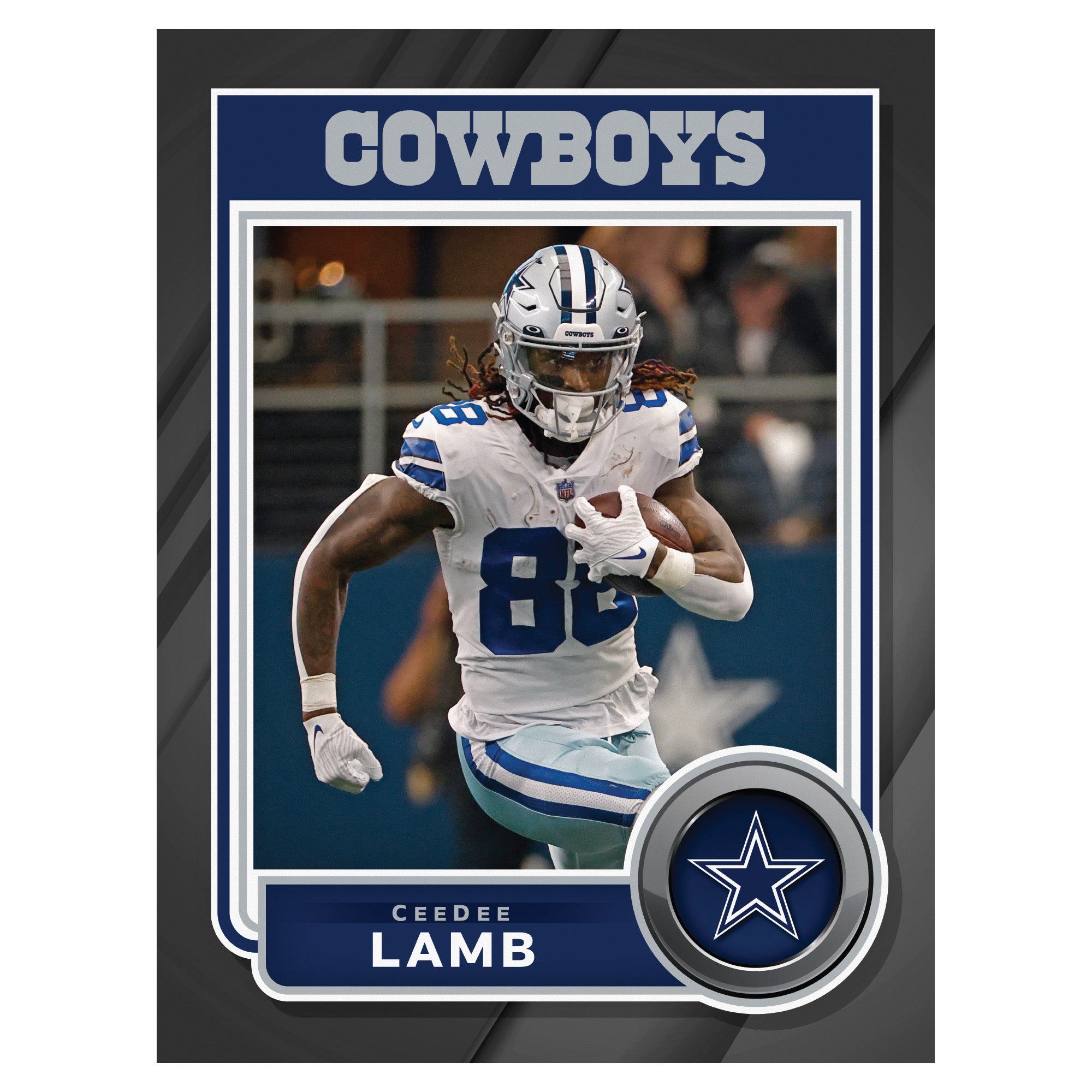 Dallas Cowboys: CeeDee Lamb 2022 Poster - Officially Licensed NFL Remo