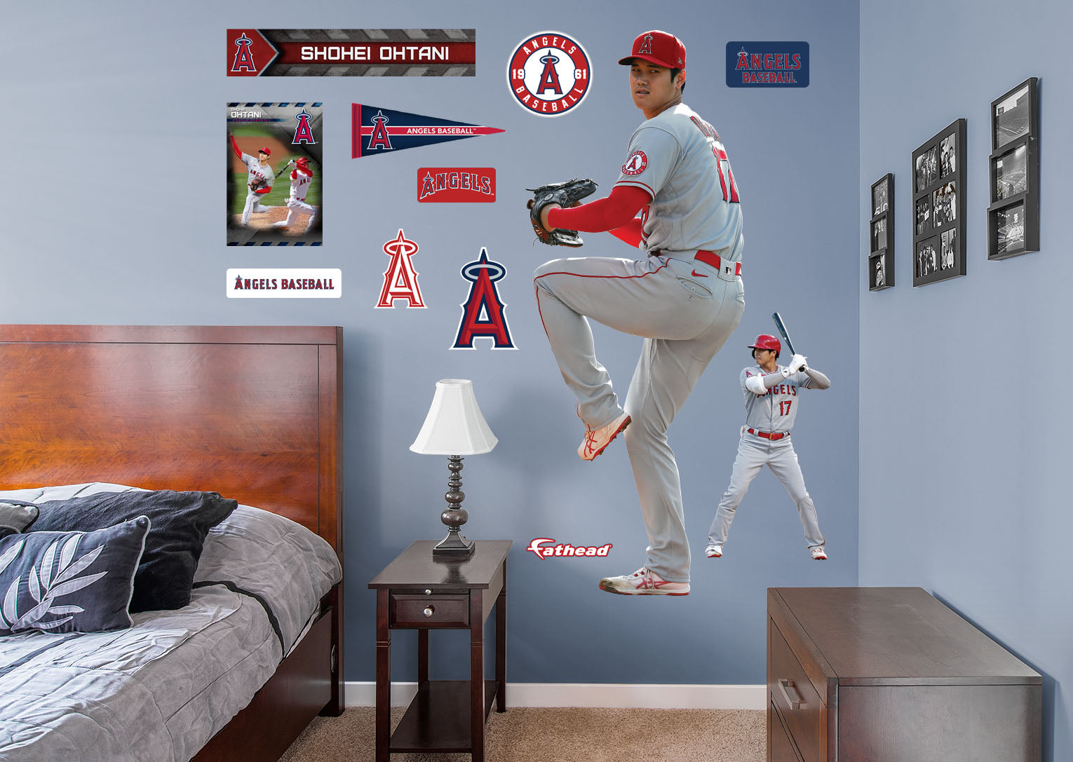 Los Angeles Angels: Mike Trout 2022 Mini Cardstock Cutout