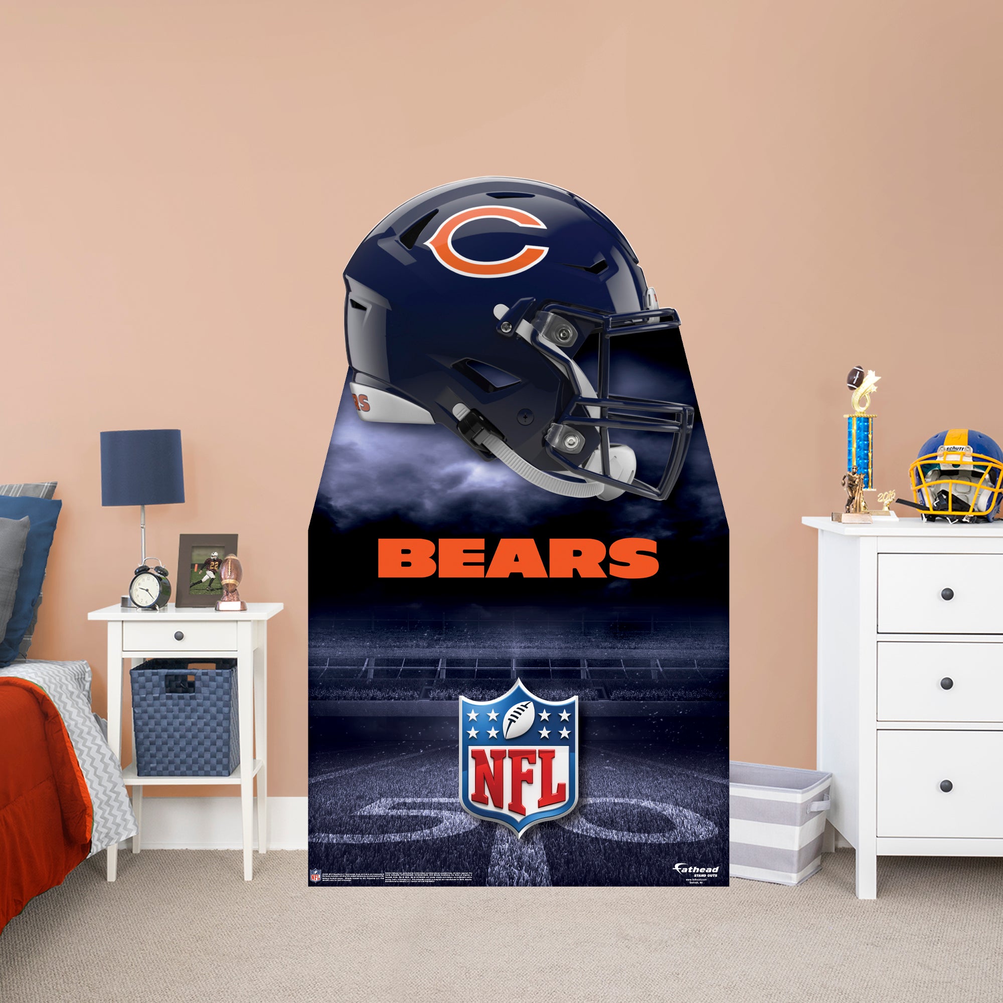 Chicago Bears: 2022 Helmet Life-Size Foam Core Cutout - Officially Licensed  NFL Stand Out