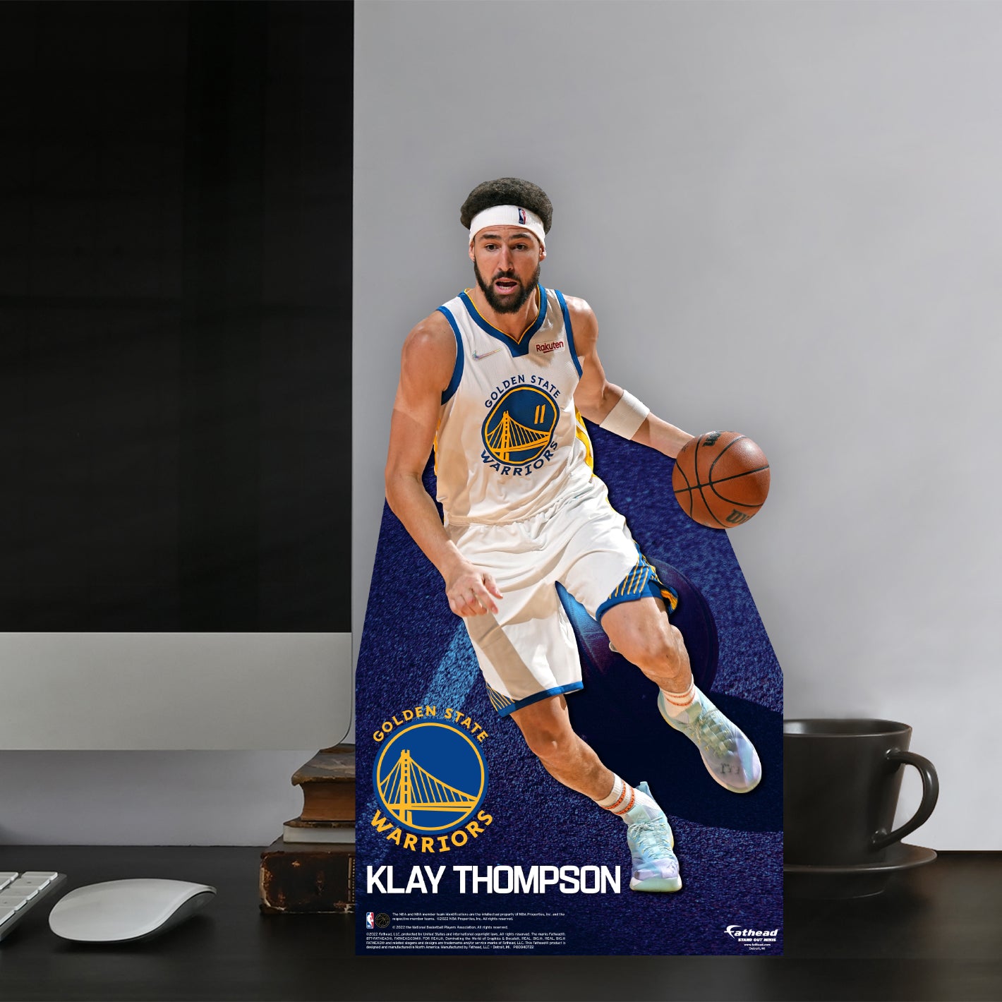 Golden State Warriors: Klay Thompson 2022 City Jersey - Officially Lic –  Fathead