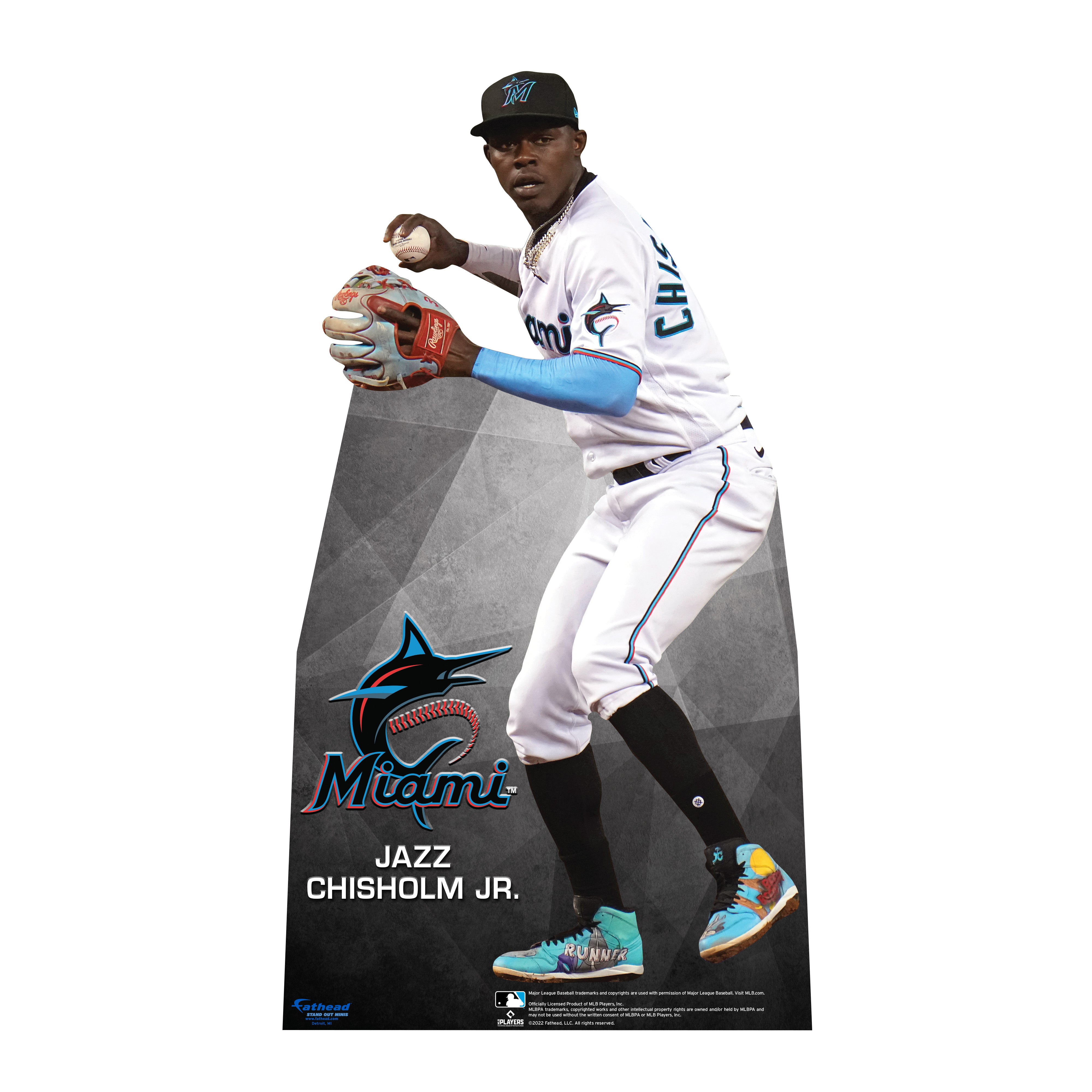 Miami Marlins: Jazz Chisholm Jr. 2023 Throwback - Officially Licensed –  Fathead