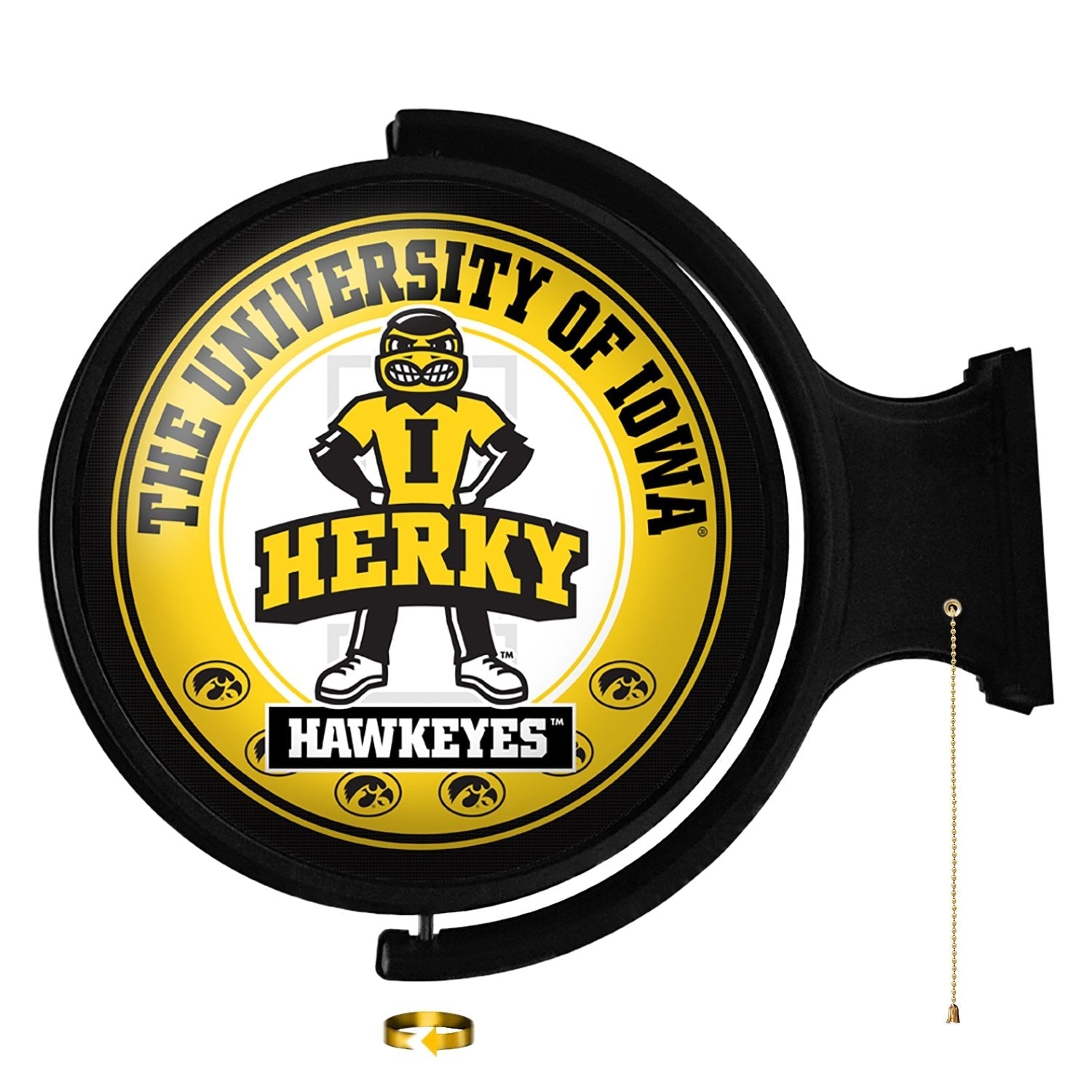 Iowa-Hawkeyes-Iowa-Logo-Dimensional-College-Wall-Art - College Wall Art