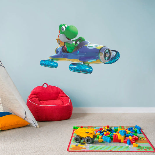 Yoshi: Mario Kart��� 8 - Officially Licensed Nintendo Removable Wall Decal
