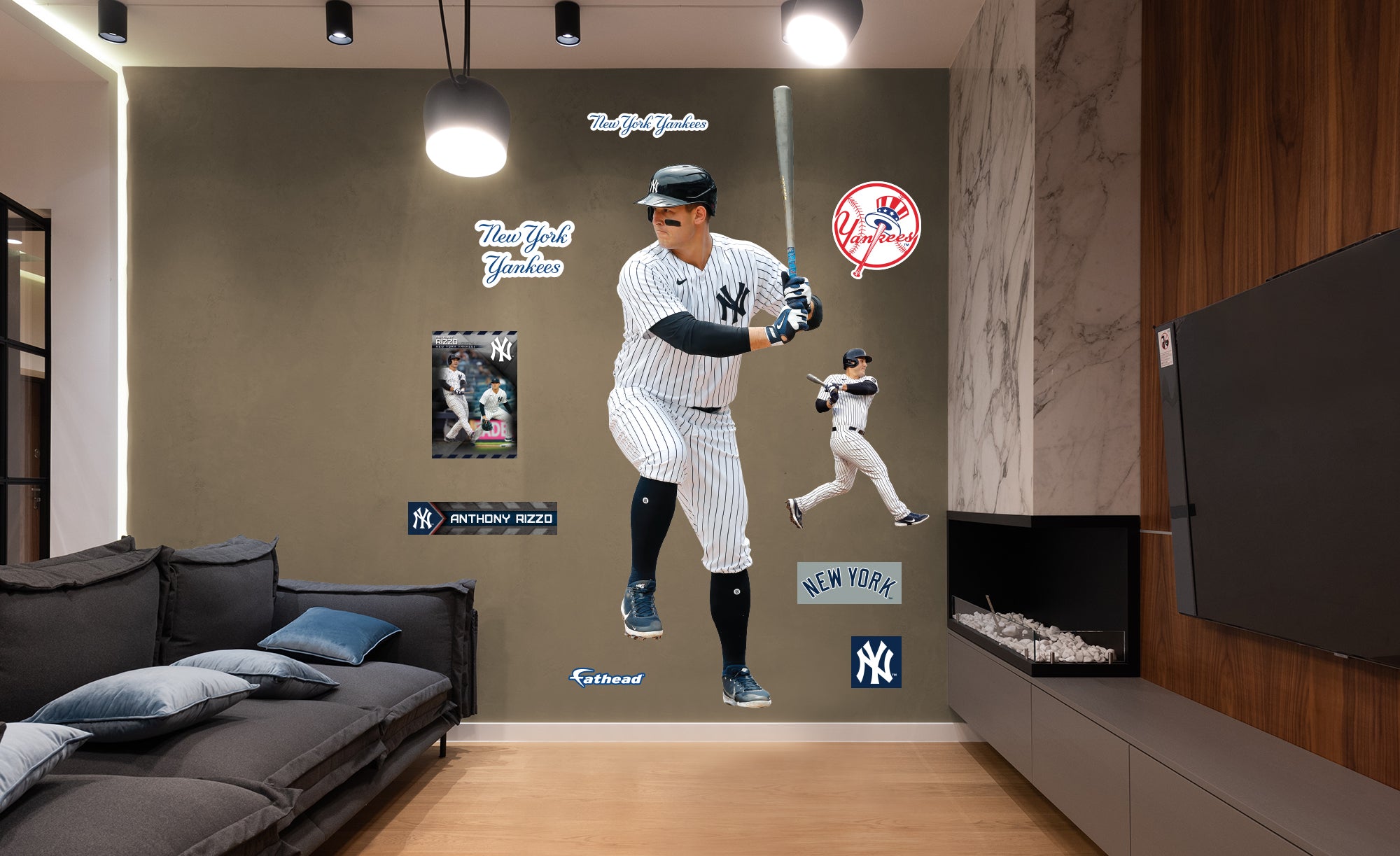 New York Yankees: Anthony Rizzo 2023 Fielding - Officially Licensed ML –  Fathead